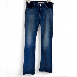 Hudson Jeans Light Blue Nico Straight-Leg Denim